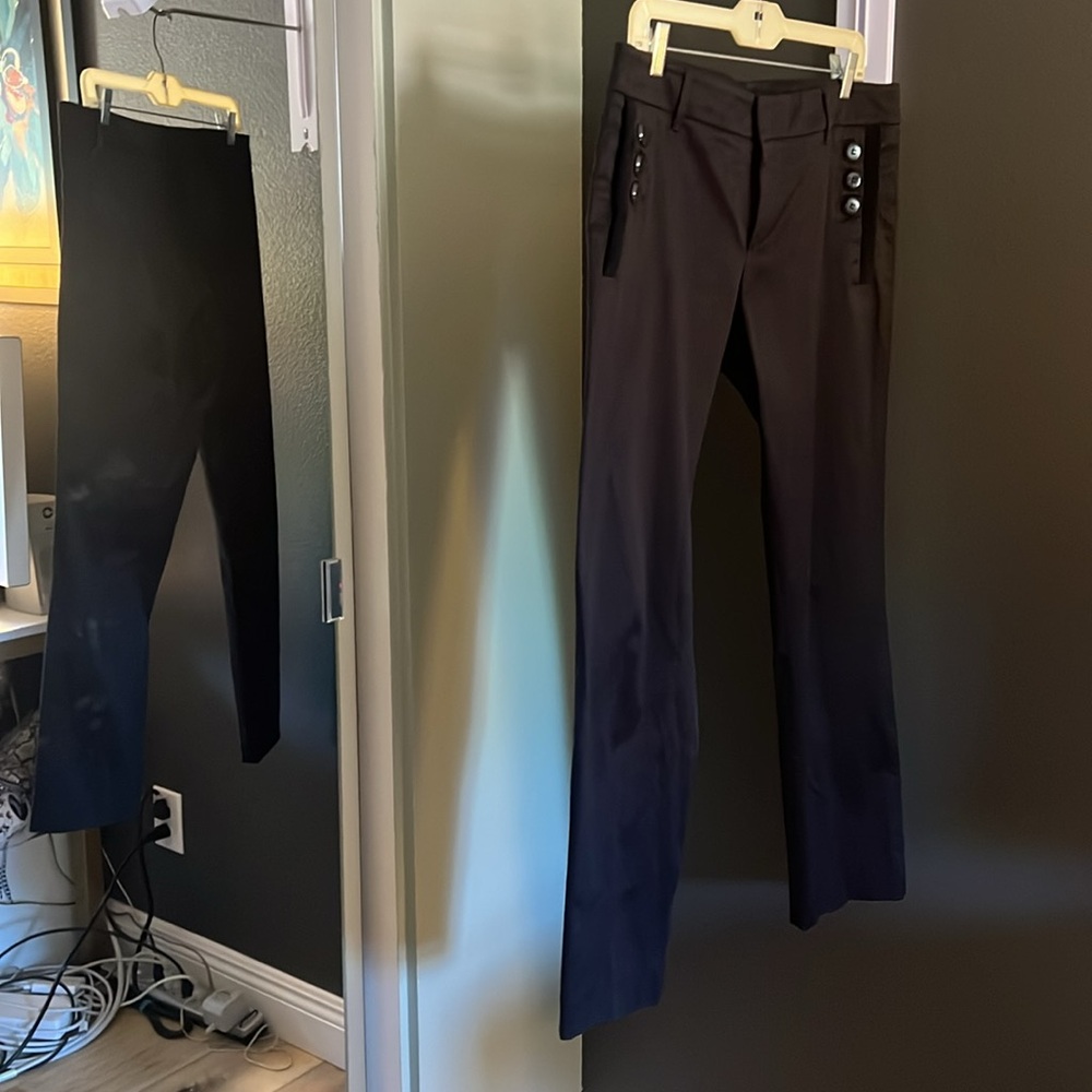 Gucci, women’s 46 (US 10), Black Dress Pants with Sleek Straight-Leg Design - Picture 11 of 11